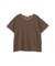 配色レイヤード風シアーTシャツ