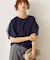 【WEB限定】袖チュールサイドスリットプルオーバー