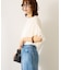 【WEB限定】袖チュールサイドスリットプルオーバー
