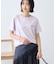 フォト&レタリングプリントTシャツ
