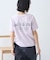 フォト&レタリングプリントTシャツ