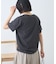 フォト&レタリングプリントTシャツ