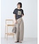 フォト&レタリングプリントTシャツ