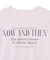 フォト&レタリングプリントTシャツ