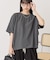 【WEB限定】バックフリル半袖プルオーバー