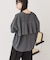 【WEB限定】バックフリル半袖プルオーバー