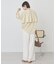 【WEB限定】バックフリル半袖プルオーバー
