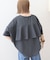 【WEB限定】バックフリル半袖プルオーバー