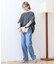 【WEB限定】バックフリル半袖プルオーバー