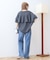 【WEB限定】バックフリル半袖プルオーバー