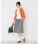 Wウエストキュロットパンツ