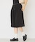Wウエストキュロットパンツ