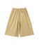 Wウエストキュロットパンツ