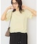 【2点セット】配色レイヤードメローTシャツ