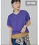 【2点セット】配色レイヤードメローTシャツ