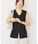 リブVネックベスト