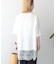 カレッジロゴレースドッキングTシャツ