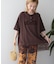 カレッジロゴレースドッキングTシャツ