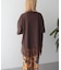 カレッジロゴレースドッキングTシャツ
