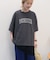カレッジロゴレースドッキングTシャツ