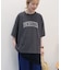 カレッジロゴレースドッキングTシャツ