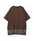 カレッジロゴレースドッキングTシャツ