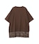カレッジロゴレースドッキングTシャツ