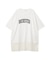 カレッジロゴレースドッキングTシャツ