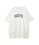 カレッジロゴレースドッキングTシャツ