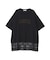 カレッジロゴレースドッキングTシャツ