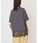 カレッジロゴレースドッキングTシャツ