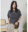 フロッキープリントTシャツ