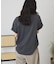 フロッキープリントTシャツ