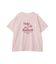 フロッキープリントTシャツ