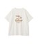 フロッキープリントTシャツ