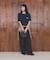 スウェットライクロゴニットプルオーバー