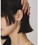 【ステンレス】ニュアンスフープピアス