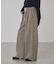 ワイドストレートイージーデニムパンツ