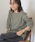 【WEB限定】ワッフル配色メロープルオーバー