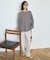 【WEB限定】ワッフル配色メロープルオーバー