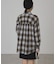 【イージーケア】チェックシャーリングシャツ
