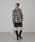 【イージーケア】チェックシャーリングシャツ