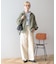 スタンドカラーブルゾン