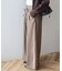 【WEB限定】サイド切替ワイドパンツ