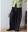 【WEB限定】サイド切替ワイドパンツ