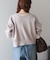 【WEB限定】【バイパチ】WZIPショート丈ニットカーディガン
