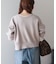 【WEB限定】【バイパチ】WZIPショート丈ニットカーディガン