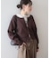 【WEB限定】【バイパチ】WZIPショート丈ニットカーディガン
