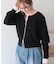 【WEB限定】【バイパチ】WZIPショート丈ニットカーディガン
