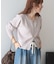 【WEB限定】【バイパチ】WZIPショート丈ニットカーディガン